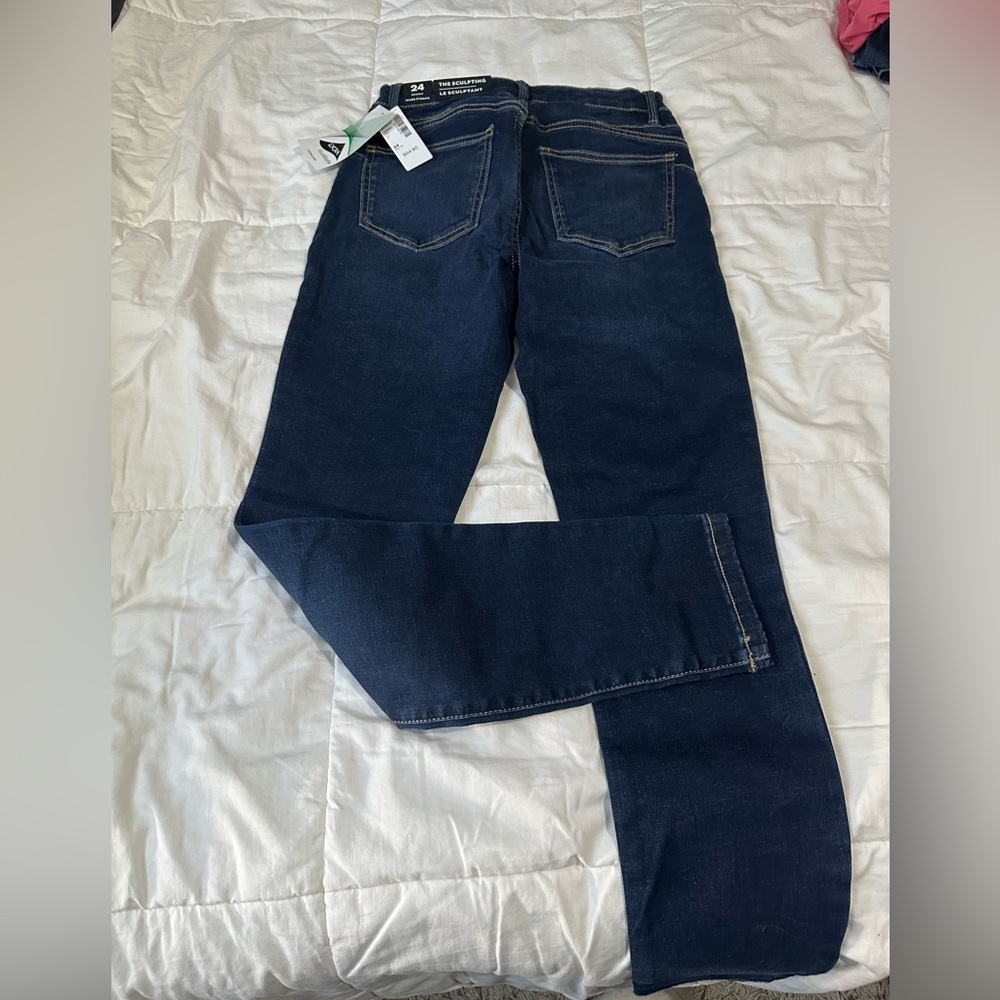 Reitmans Blue Skinny Jeans with Rich Indigo Wash